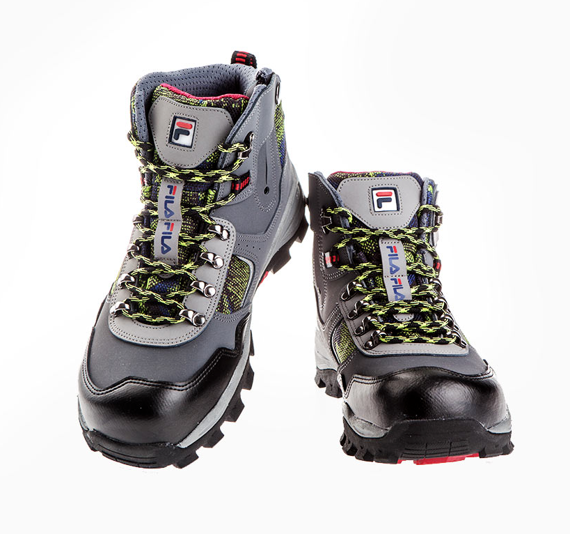 fila steel toe work boots